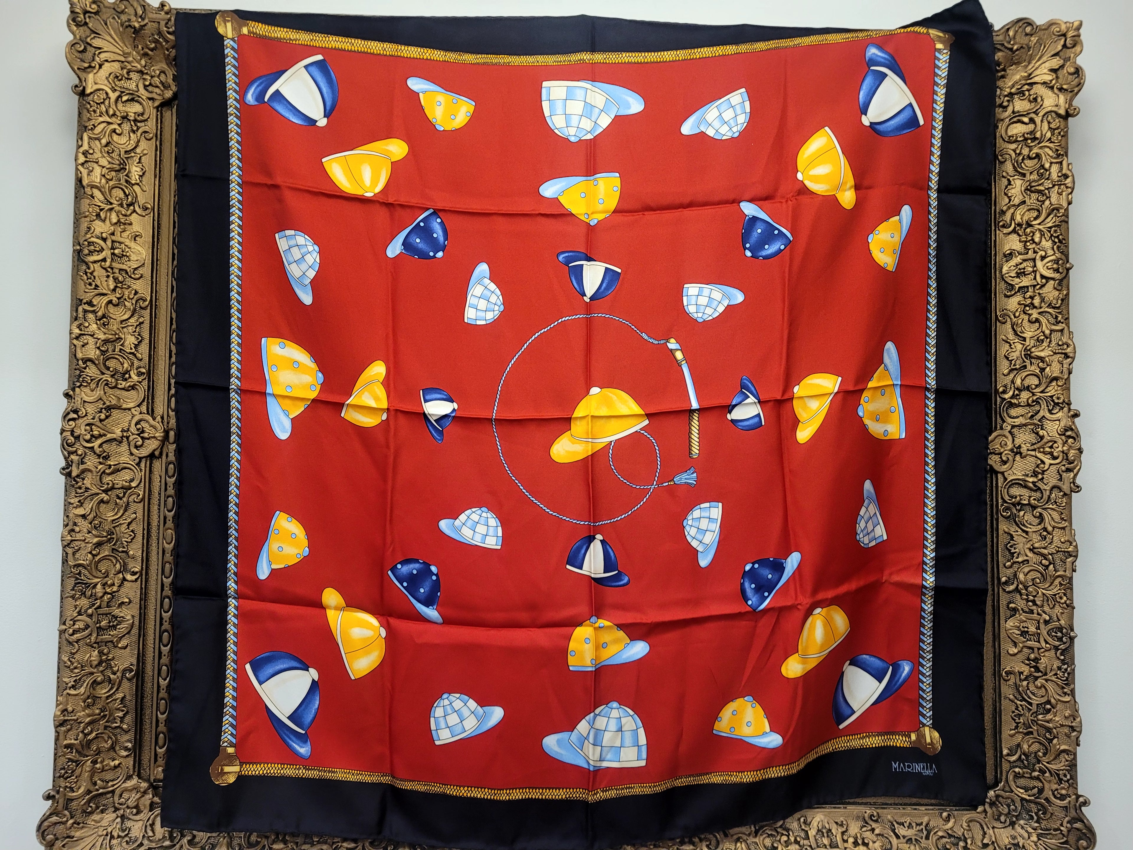 E. Marinella Napoli Silk Scarf