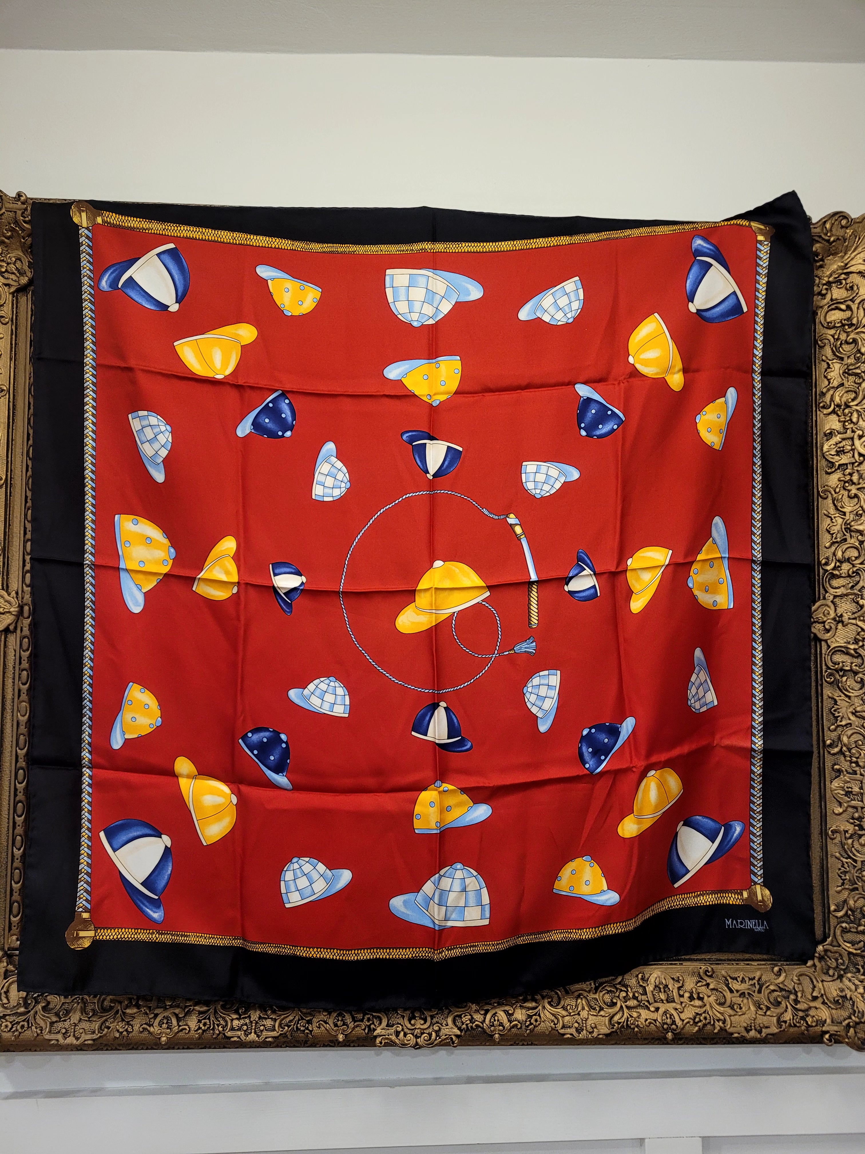 E. Marinella Napoli Silk Scarf