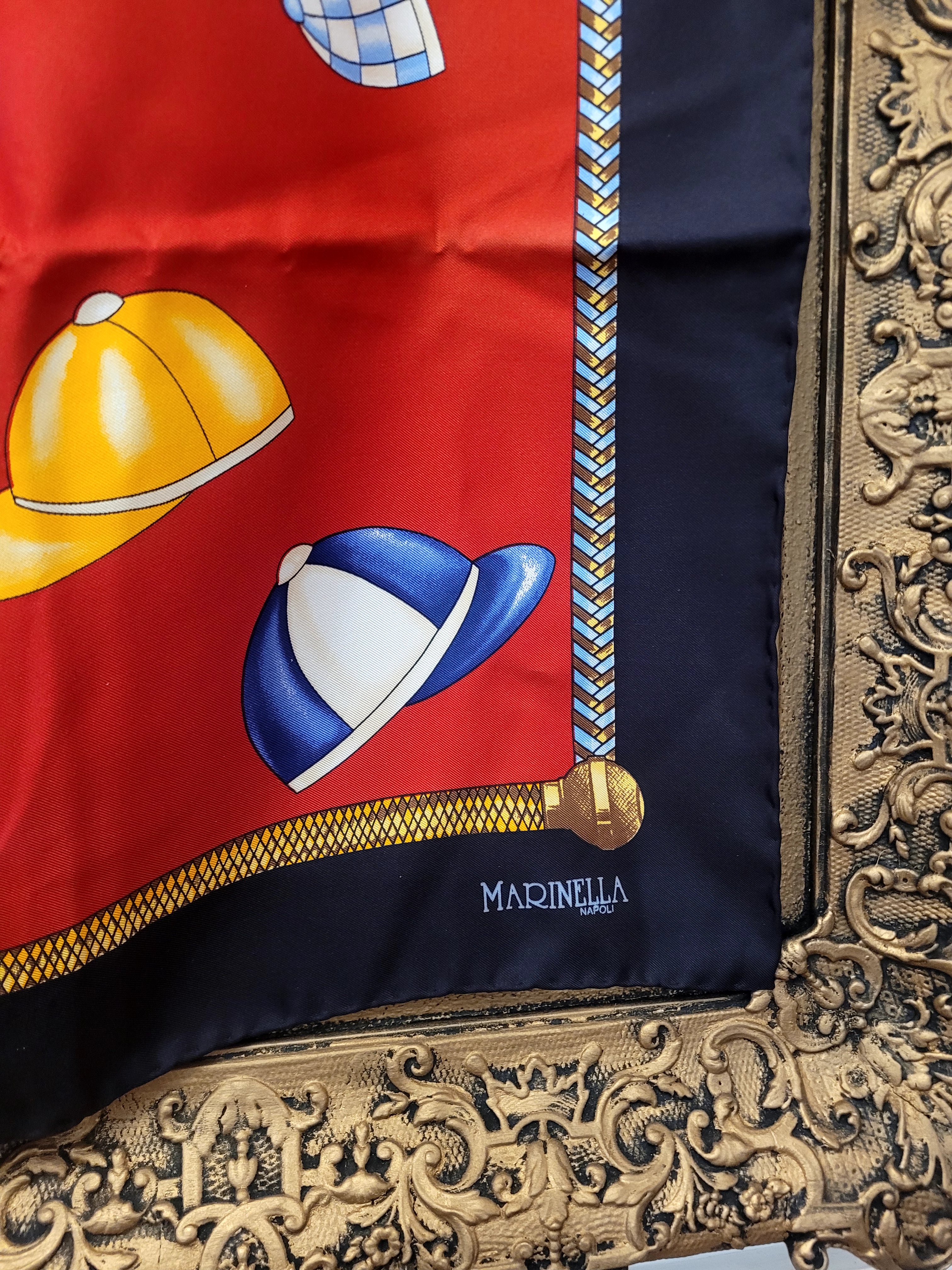 E. Marinella Napoli Silk Scarf