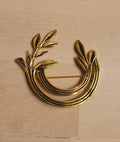 Vintage 1990 Hadassah Collectible Founder Olive Branch Brooch